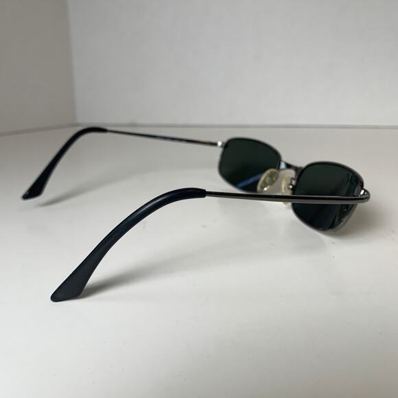 Rare! Ray-Ban RB3162 Sleek 004/48 Sunglasses Silver Chrome Polarized 52-19 - Picture 4 of 16